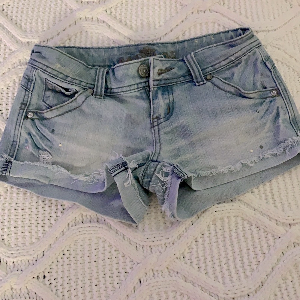 Sexy and girly jean shorts